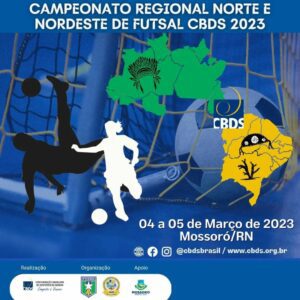 Norte e Nordeste de Futsal será realizado em Mossoró . Foto: Divulgação