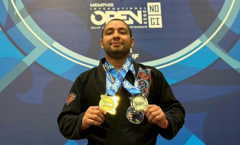 Gilvan Gomes busca o topo do raking mundial de Jiu-Jitsu. Foto: Arquivo Pessoal