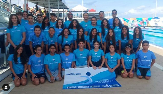 Equipe de natação Ufersa/UERN receberá prêmio de melhor equipe do estado. Foto: UERN/ARQUIVO