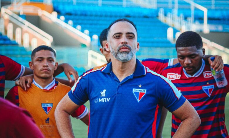 Novo técnico se apresenta ao Potiguar. Foto: Comunicação/Fortaleza