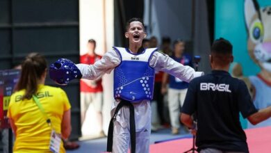 Paulo representa a Confederação Brasileira de Taekwondo. Foto: Divulgação