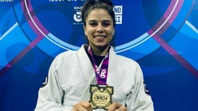 Amanda conquistou o Salvador Open de Jiu Jitsu. Foto: Cedida