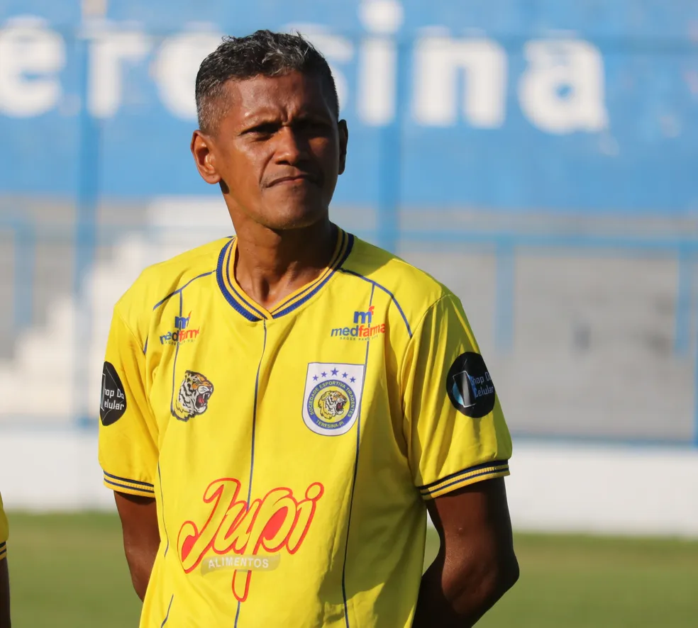 Ex-zagueiro Índio está tetraplégico. Foto: Julio Costa/GE Piauí