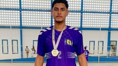 Talles Santana foi convocado para a seleção de handebol do RN. Foto: Cedida