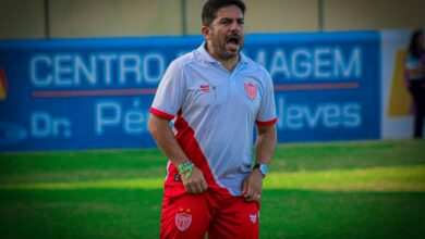 Potiguar empata com o Sousa na estreia do técnico Robson Melo. Foto: Marcelo Diaz/ACDP