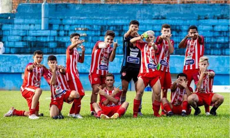 Potiguar comemora classificação no Estadual Sub-17. Foto: Paulo José