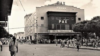 Cine Pax em Mossoró na década de 40 - Foto: Manuelito/reprodução