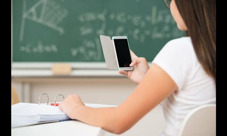 ONU alerta para o uso excessivo de smartphones em salas de aula. Foto: Reprodução