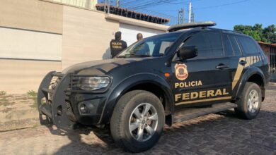 PF cumprindo mandado contra suspeito de ataques a Lula - Foto: Polícia Federal