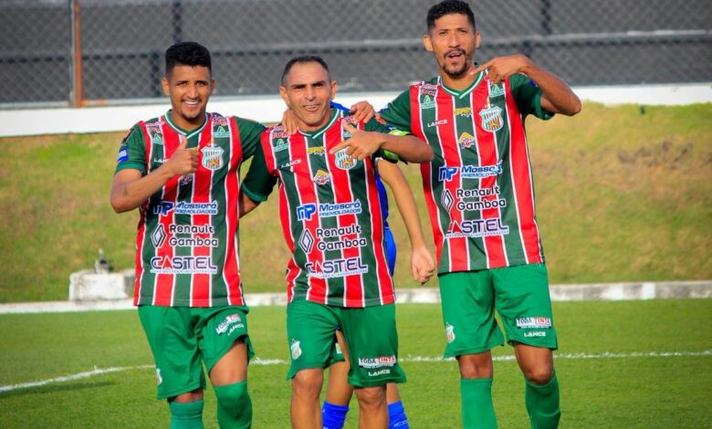 Baraúnas faz nove no Riachuelo e cola na liderança da Segunda Divisão. Foto: João Filho/ACEC Baraúnas