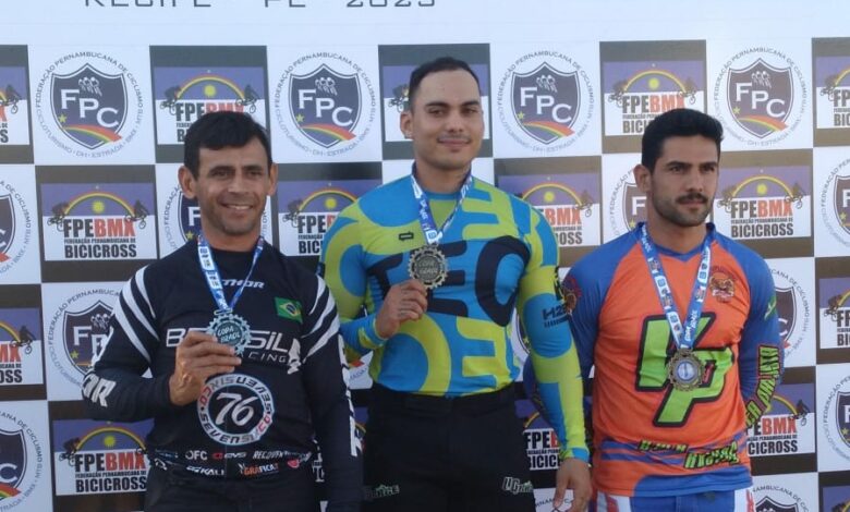 Junior Banana é destaque na Copa Brasil de Bicicross. Foto: Divulgação