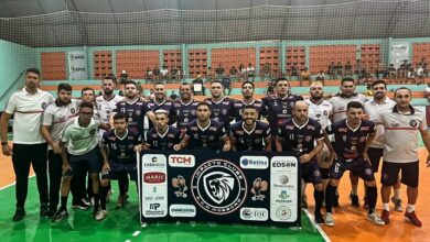 Impacto elimina o Apodi e avança para as semifinais do Estadual de Futsal. Foto: Reprodução